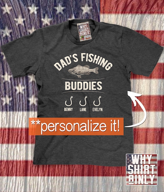 personalised t shirts for father's day