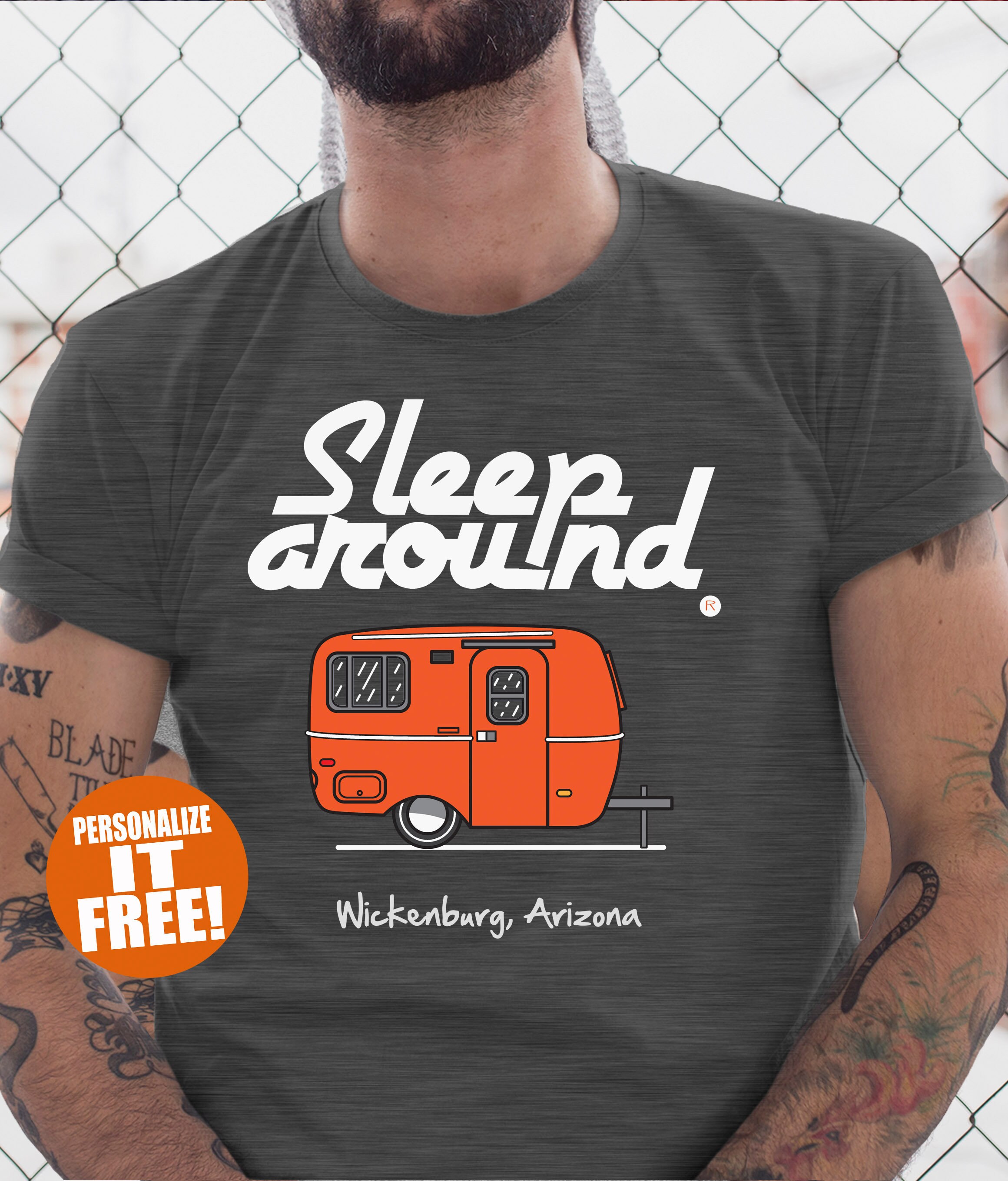 Camping T-shirt Personalized Gift for 
