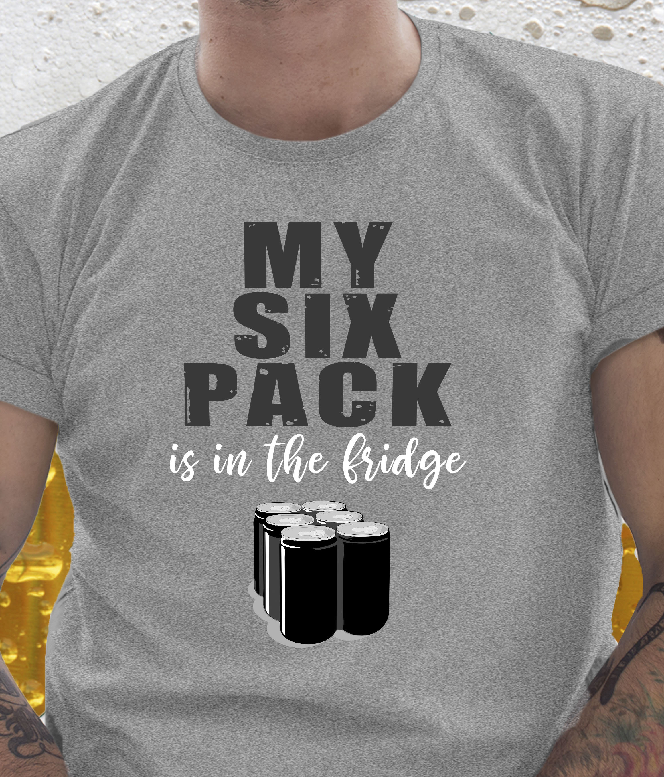 Funny Six Pack T Shirt My Six Pack Is In The Fridge Coming Etsy Funny Six Pack T Shirt My Six Pack Is In The Fridge Coming Etsy