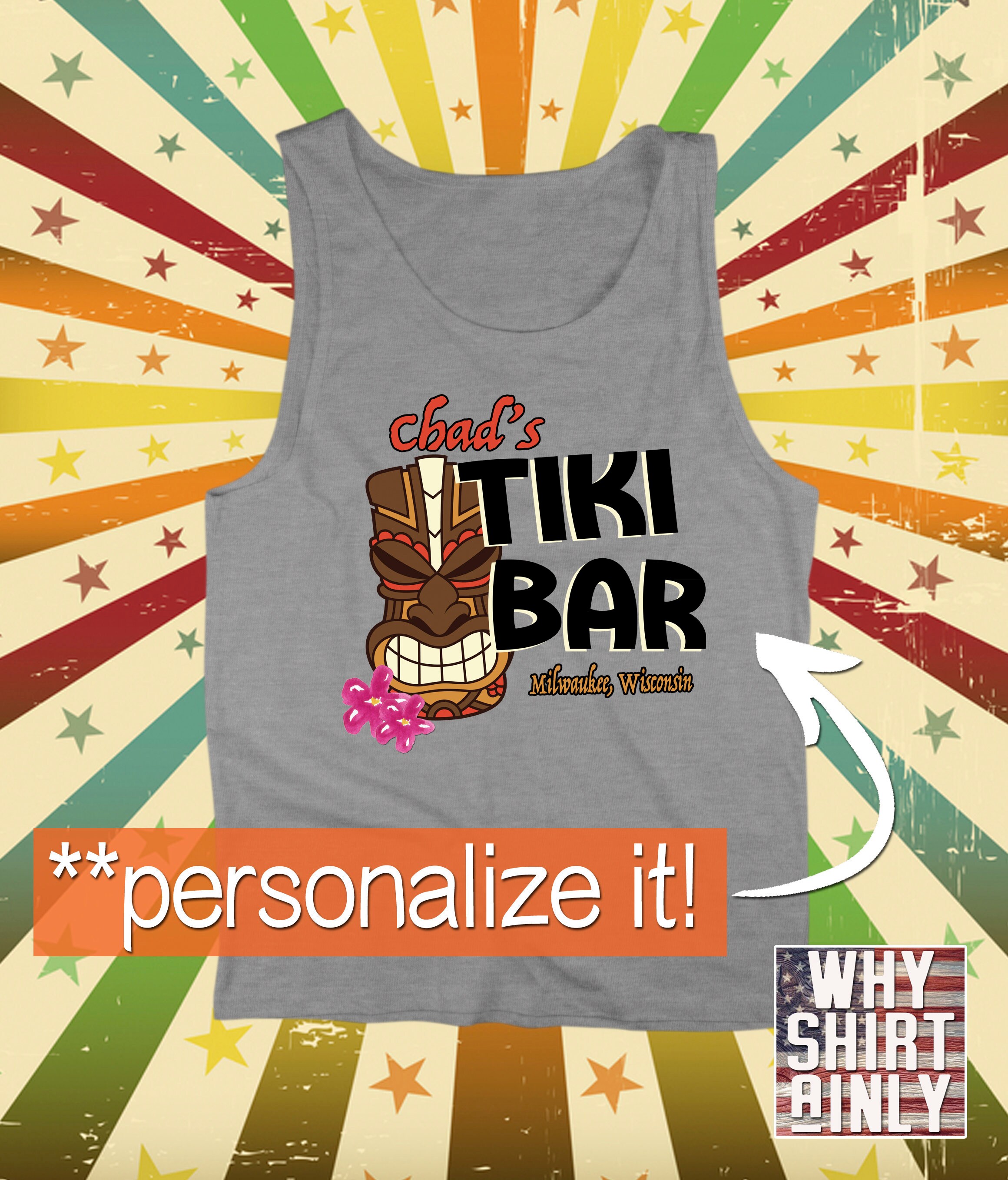 T-shirt Personalized Bar Shirts 