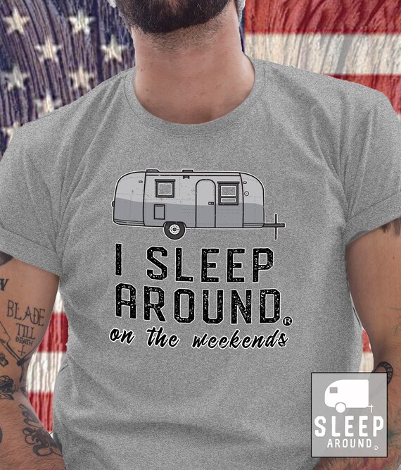 funny camping shirts