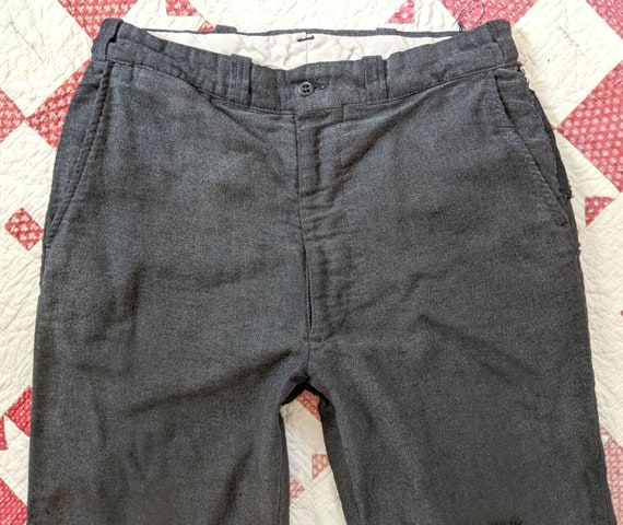1950's Stifel Printed Work Pants 29 30 Waist S Sma