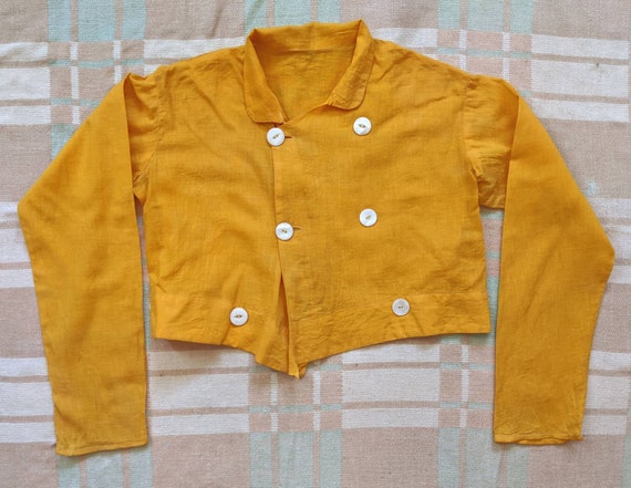 1930's Cropped Spring Jacket XS S Small Vintage 19
