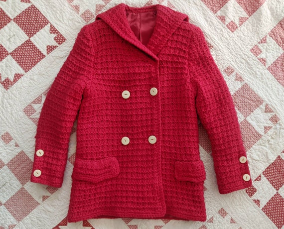 1960's does 1920's Shawl Collar Cardigan S Small M