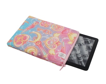 Sailor moon kindle sleeve, ereader pouch