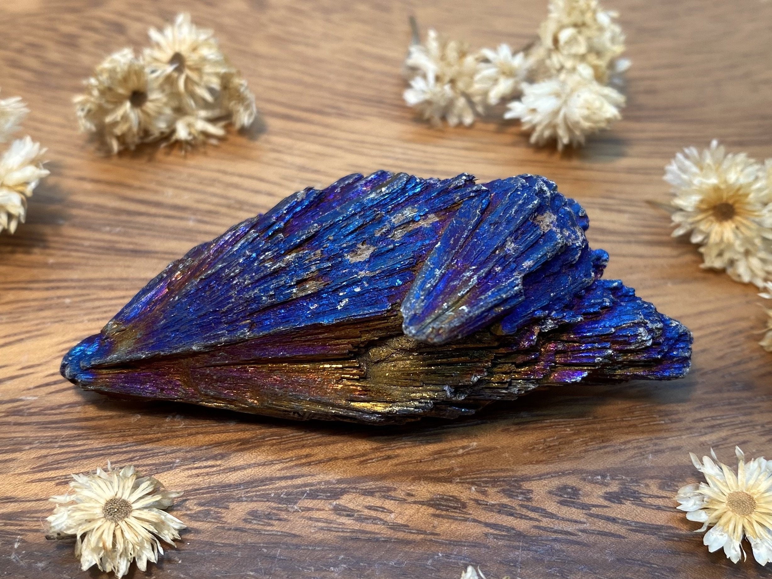 Rainbow Kyanite 47 Grams Titanium Kyanite Aura Kyanite Etsy