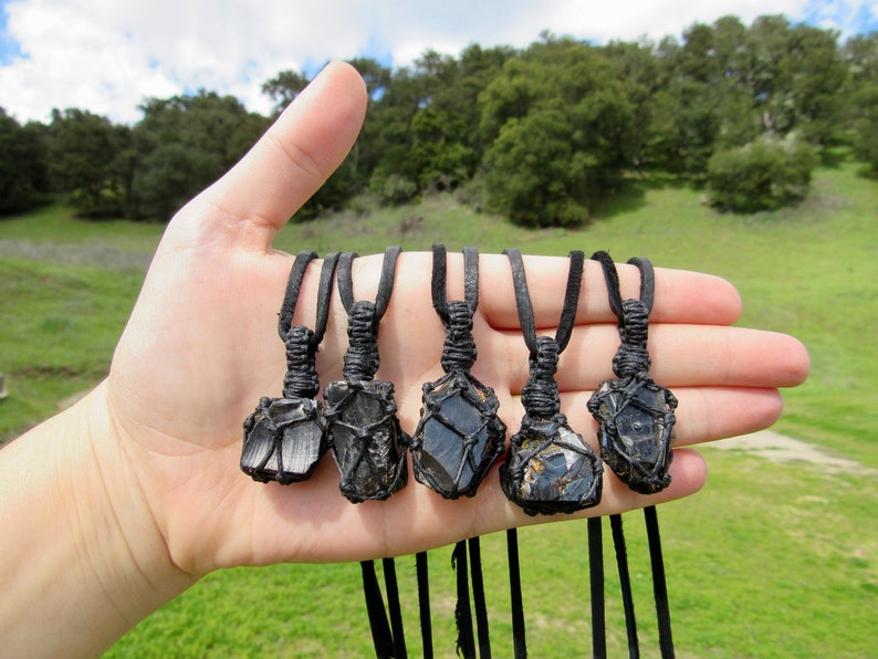 Elite Shungite Necklace EMF Protection 