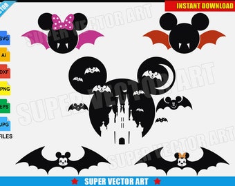 Mickey mouse bat | Etsy