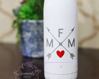 Monogram Decal, Monogram Sticker, Decal Stickers, Decals, Stickers, Custom Initial Decal, Custom Decals, Monogram Letter Decal, Arrow Decal