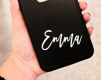 Etiquetas calcomanías de nombre personalizadas, pegatinas de calcomanía, calcomanía de nombre de vinilo, calcomanías personalizadas, pegatinas de vinilo de nombre personalizado, pegatina de etiqueta de nombre personalizado