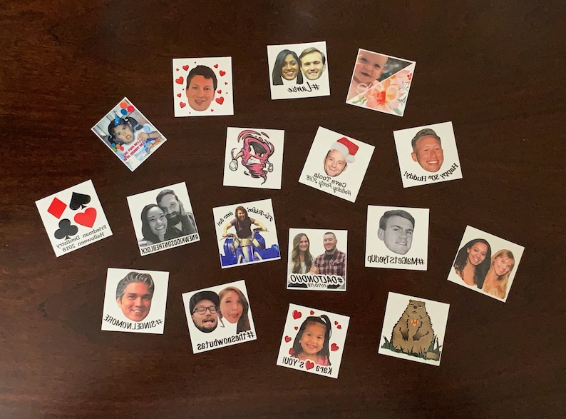 Temporary Tattoos Custom Custom Tattoos Custom Face Tattoos Etsy