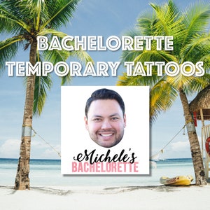 Custom Bachelorette Tattoos, Temporary Tattoos, Party Tattoos, Photo Temporary Tattoos, Custom Temporary Tattoos, Face Tattoos, Party Tattoo