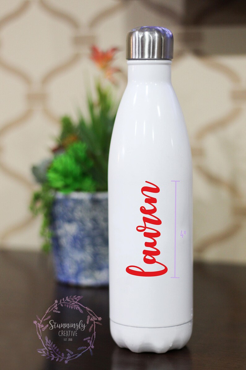 Name Sticker Name Decal Custom Decal Personalized Name Etsy