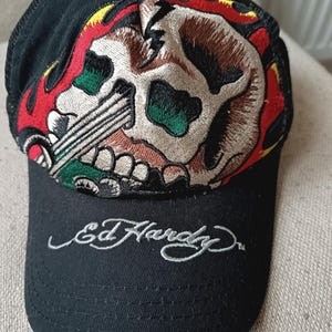 Vintage Ed Hardy Cap - Etsy Finland