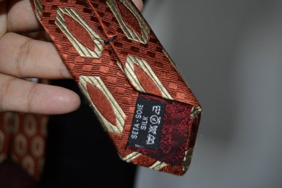 Vintage Gianni Versace silk tie - image 5