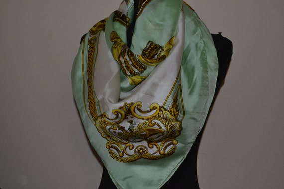 Peter Hahn equestrian silk scarf - image 2