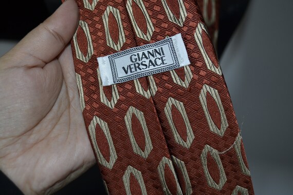 Vintage Gianni Versace silk tie - image 3