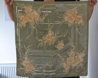 Vintage Jean Parel silk scarf