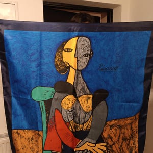 Vintage Picasso silk scarf