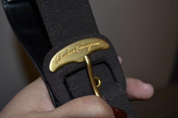 Vintage Salvatore Ferragamo Belt - Etsy