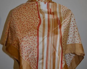 Vintage Jean Patou silk scarf