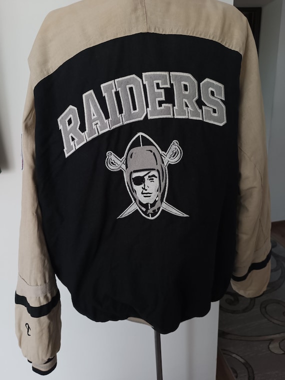 NFL ラスベガス・レイダースジャケット　韓国製　90s HIP HOP Vintage Las Vegas Raiders NFL Varsity Jachet Brand Champion Made