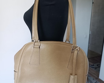 Vintage Elegante Paris leather bag