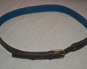 Vintage Gianni Versace leather belt