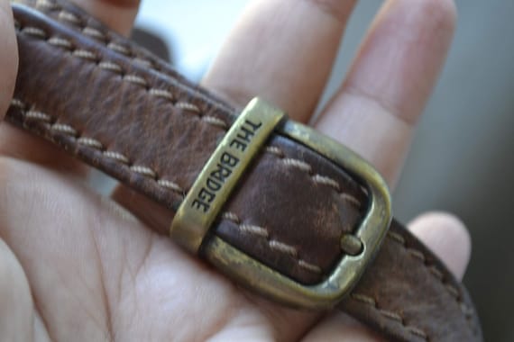 the bridge vintage leather bolsa