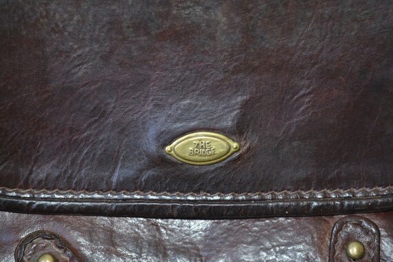 the bridge vintage leather bolsa
