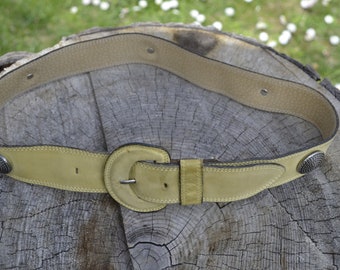 Vintage Laurel /Escada light yellow belt