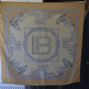Vintage Laura Biagiotti silk scarf