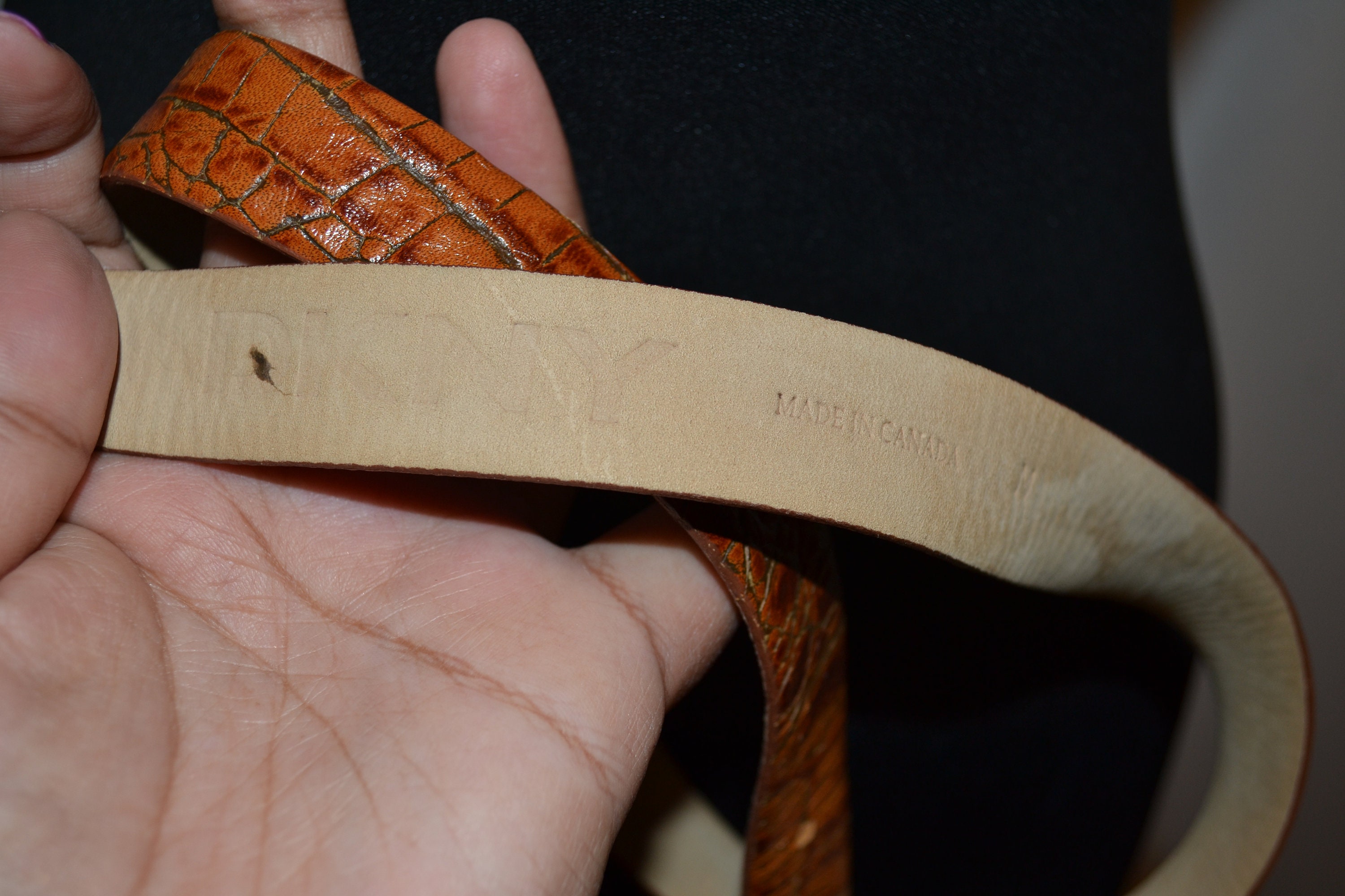 Donna karan belts hot sale
