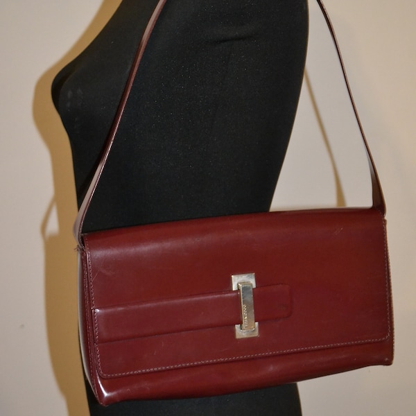 Red Shoulder Bag Etsy