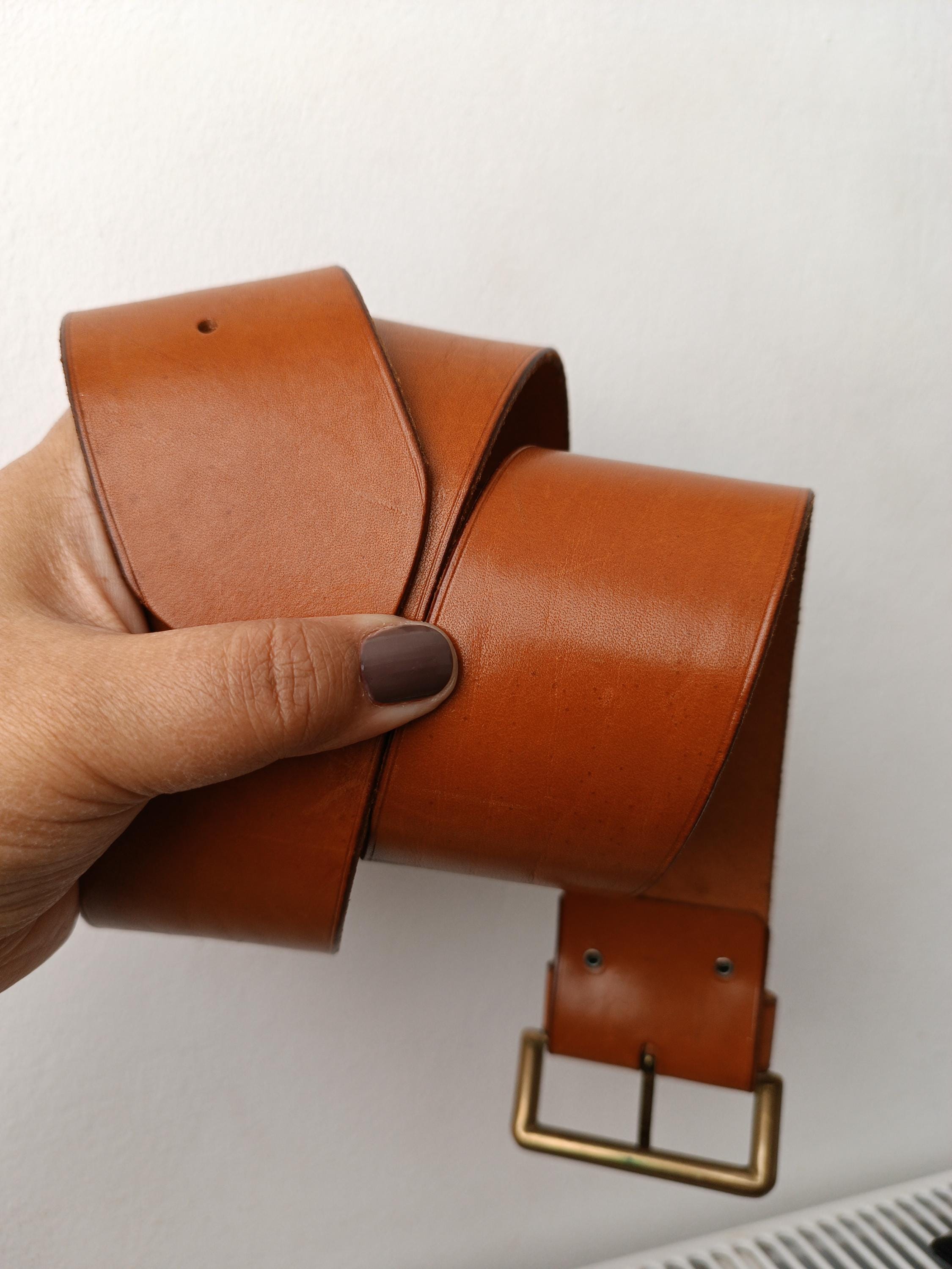 Felisi / 別注CALF LEATHER BELT Vintage Felisi Leather Belt - Etsy