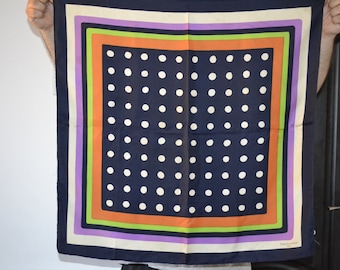 Vintage Bianchini Ferier silk scarf