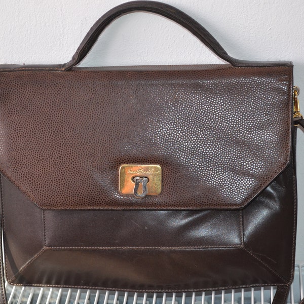 Vintage Coccinella leren tas