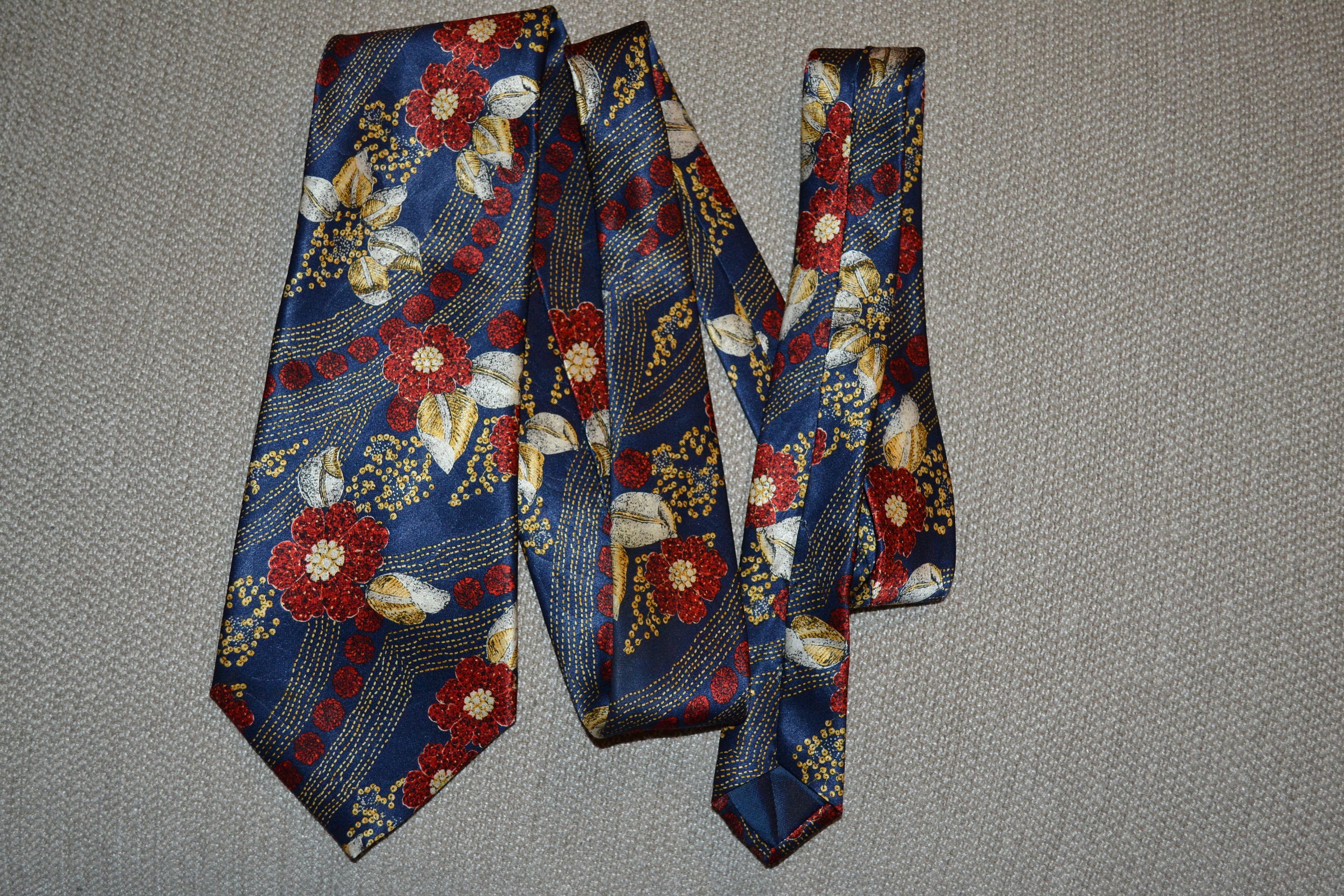Vintage Lanvin silk tie
