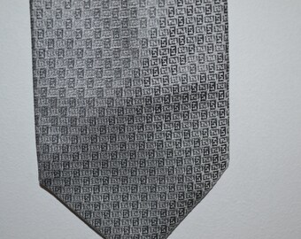 Vintage Fendi silver silk