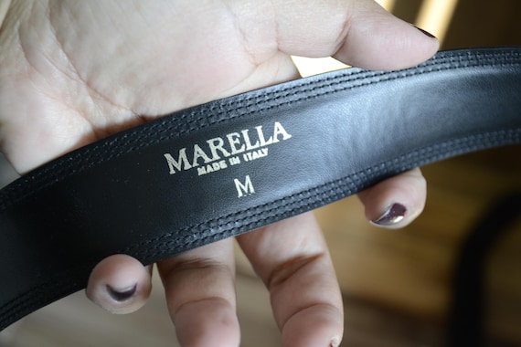 Vintage Marella / Max Mara Leather Belt - Etsy display picture 3