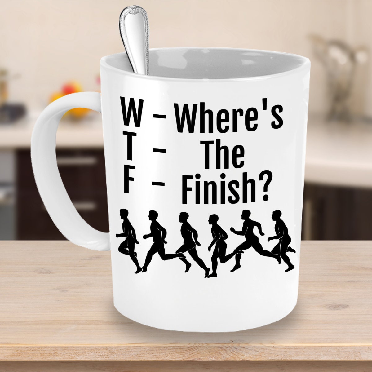 Funny Runner Gifts Running WTF Mug Gift For Marathoner Etsy