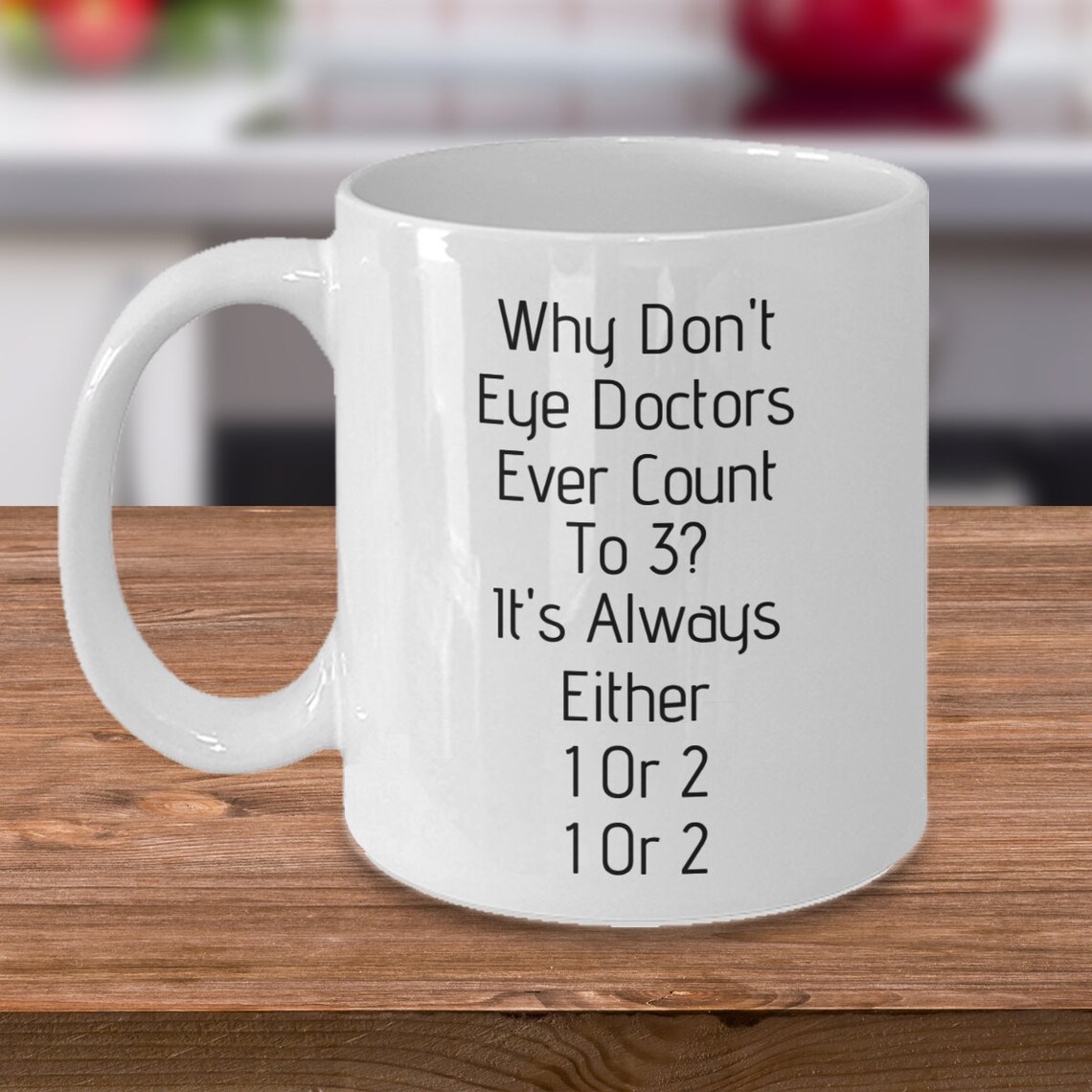 Gift for Optician, Eye Doctor Gifts, Optometrist Mug, Gift for Eye