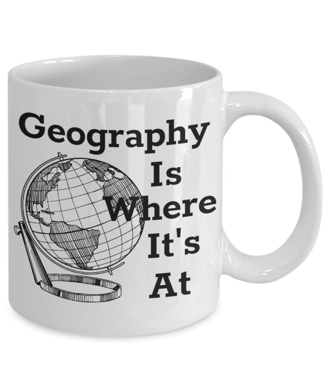 Lustige Geographie Geschenk Becher wo es ist am besten Etsy