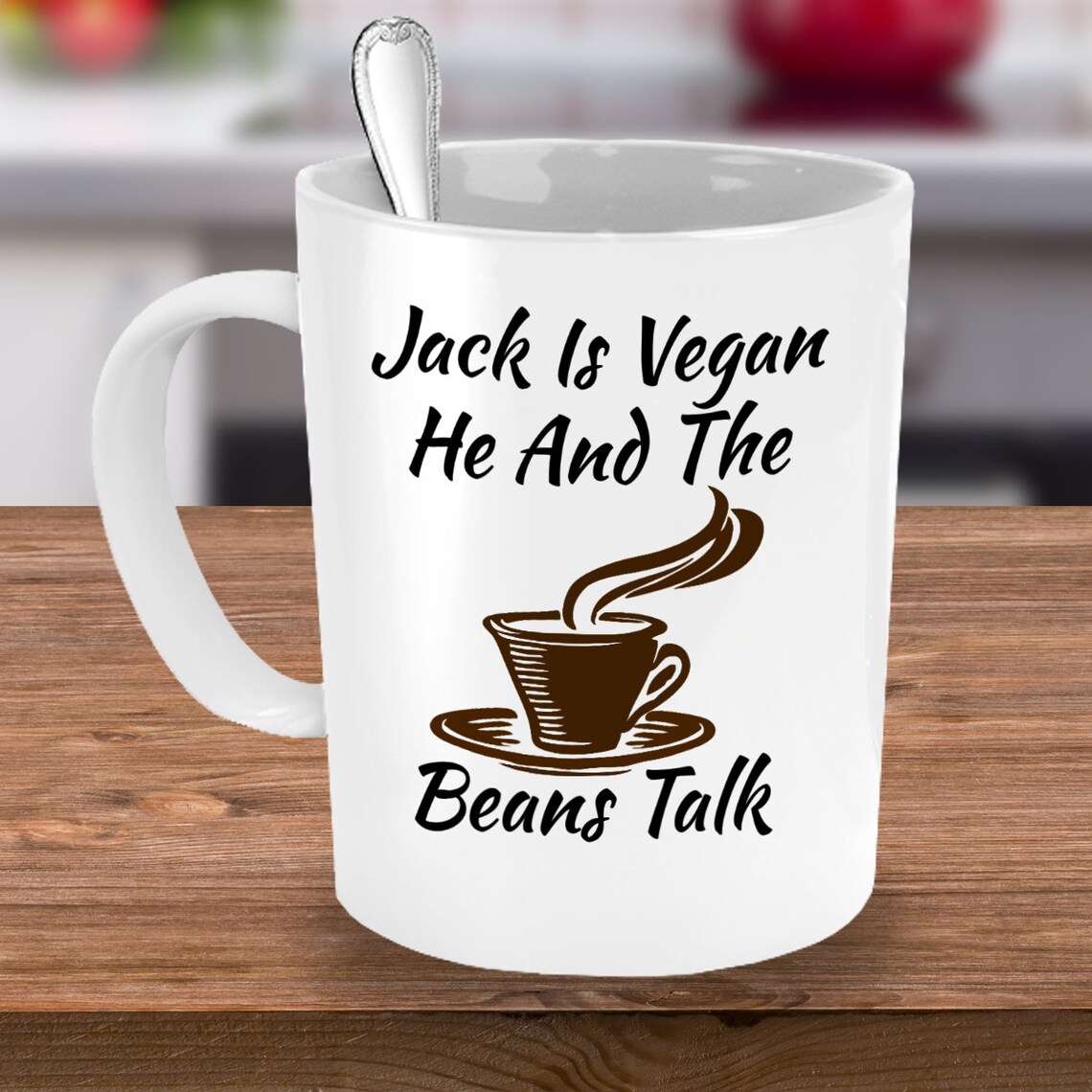 Funny Vegan Mug Vegan Gifts Eat More Plants CrueltyFree Etsy