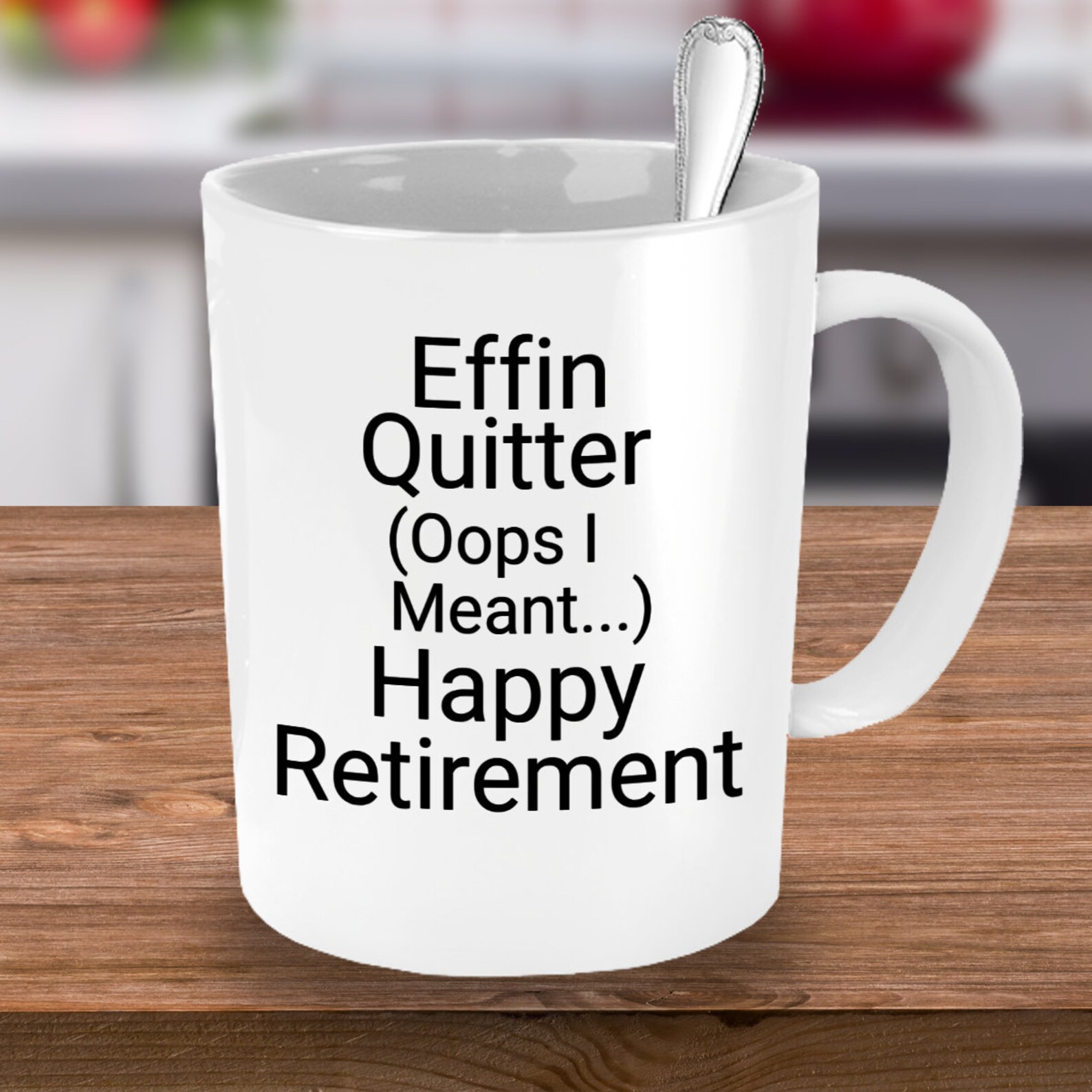 Happy Retirement Mug, Funny Retirement Mug, Retiring Coworker, Sassy ...