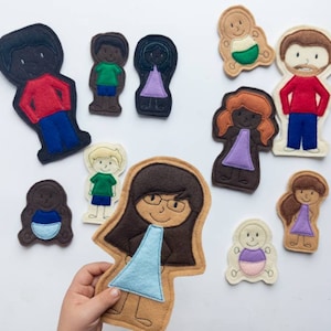 Personalized Felt Doll, Custom Doll for 1st Birthday, Personalized Doll for Toddlers