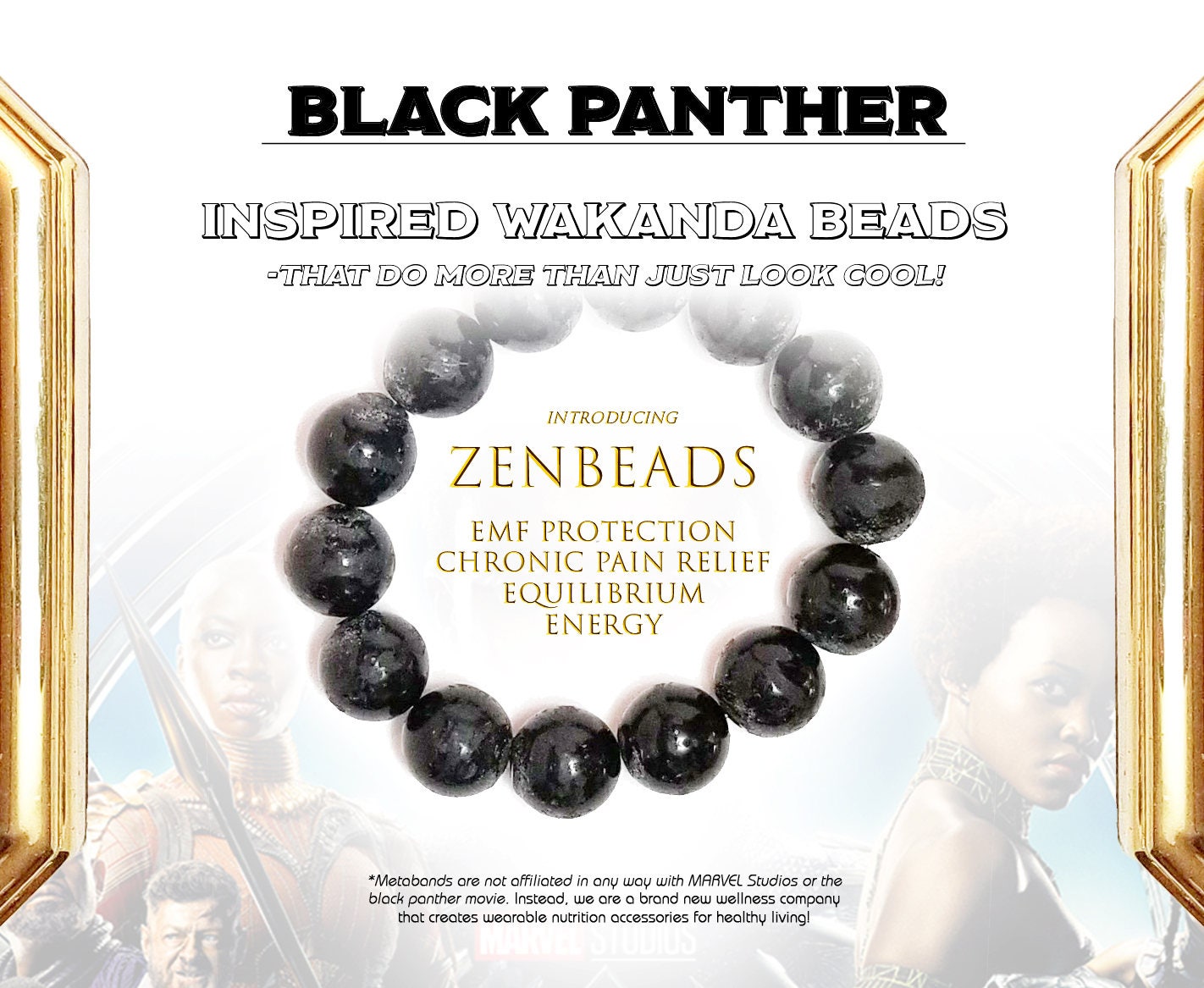 Black Panther: World of Wakanda Double Kimoyo Beads Bracelet | Disney Store