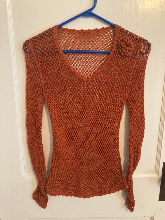 cole crocheted mesh Gem