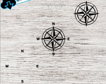 Nautical Compass, Svg, Compass Clipart, Dxf, Nautical Compass PNG, Compass EPS File, Compass Vector, Wind Rose, Nautical Compass Cut Files