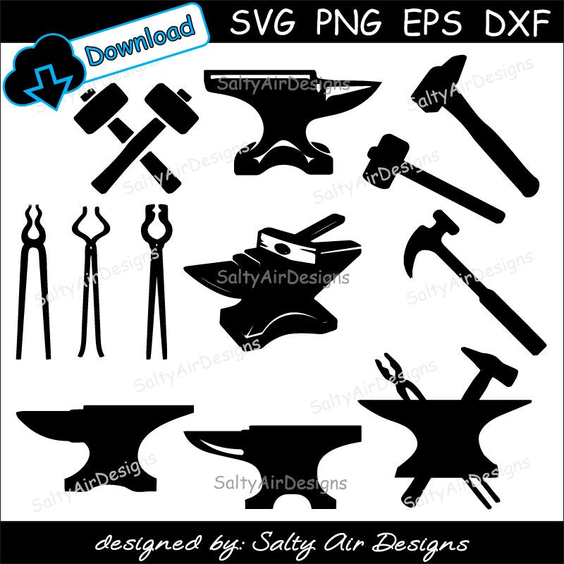 Наковальня рисунок карандашом